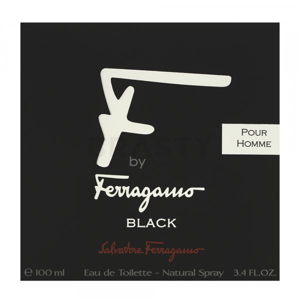 Salvatore Ferragamo F by Ferragamo Pour Homme Black woda toaletowa dla mężczyzn 100 ml