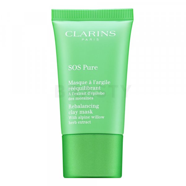 Clarins SOS Pure Rebalancing Clay Mask maseczka oczyszczająca do skóry normalnej/mieszanej 15 ml