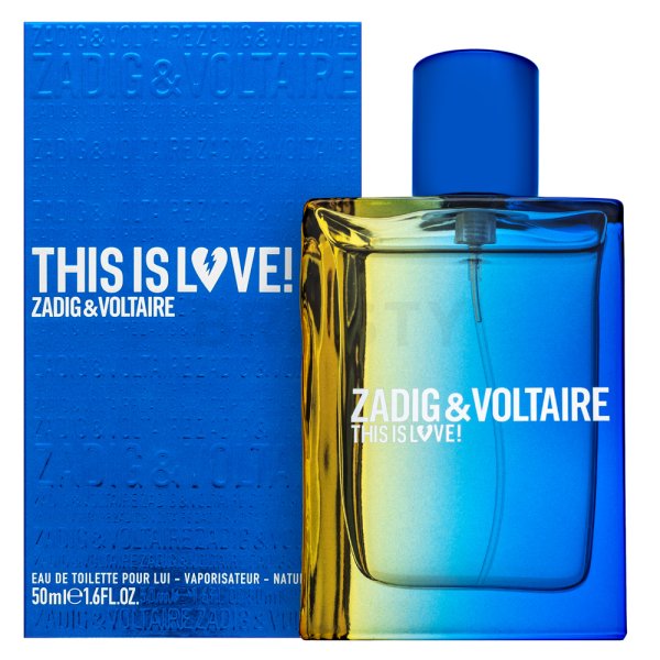 Zadig & Voltaire This is Love! for Him Eau de Toilette bărbați 50 ml