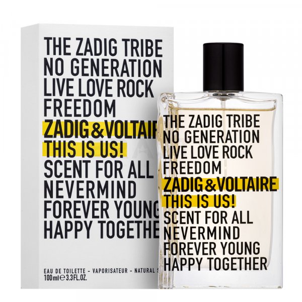 Zadig & Voltaire This is Us! woda toaletowa unisex 100 ml