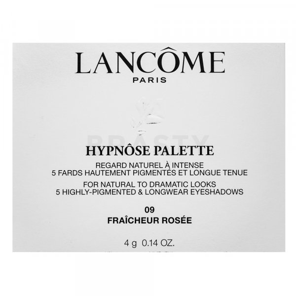 Lancôme Hypnôse Palette 09 Fraicheur Rosee paletka očních stínů 4 g