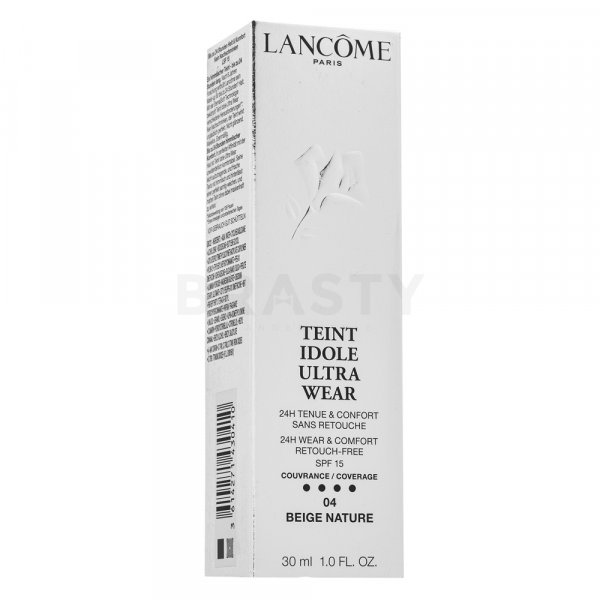 Lancôme Teint Idole Ultra Wear 24H Wear & Comfort 04 Beige Nature dlhotrvajúci make-up 30 ml