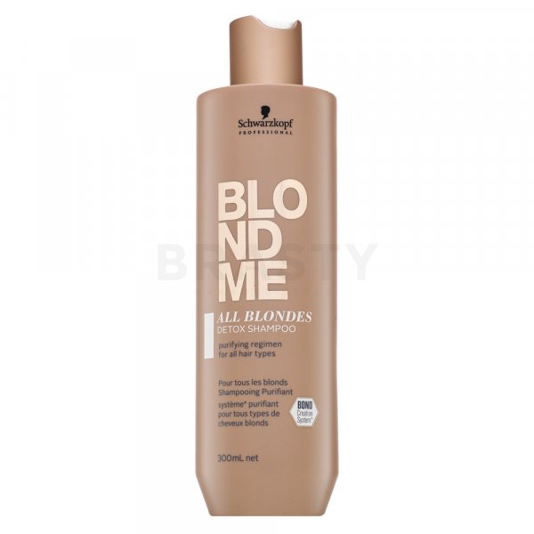 Schwarzkopf Professional BlondMe All Blondes Detox Shampoo reinigende shampoo voor blond haar 300 ml