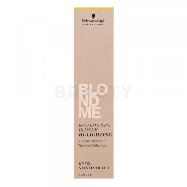 Schwarzkopf Professional BlondMe Bond Enforcing Blonde High-Lighting tónovací barevný krém pro všechny typy vlasů Cool Rose 60 ml