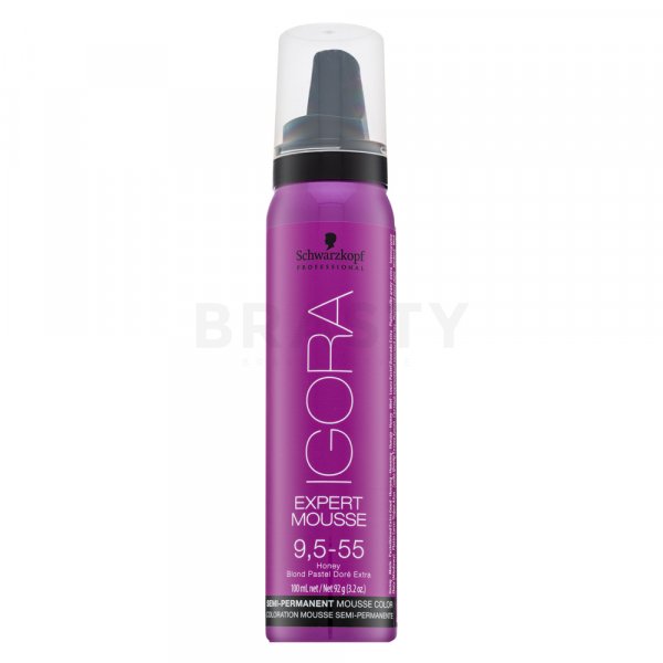 Schwarzkopf Professional Igora Expert Mousse Semi-Permanent Mousse Color полупостоянна пяна за боядисване на коса 9,5-55 100 ml