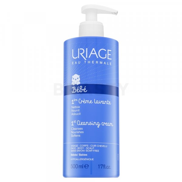 Uriage Bébé 1st Cleansing Cream moisturizing cleansing cream for kids 500 ml