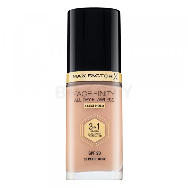 Max Factor Facefinity All Day Flawless Flexi-Hold 3in1 Primer Concealer Foundation SPF20 35 vloeibare make-up 3v1 30 ml