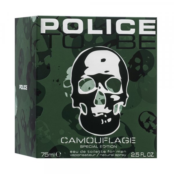 Police To Be Camouflage Eau de Toilette da uomo 75 ml