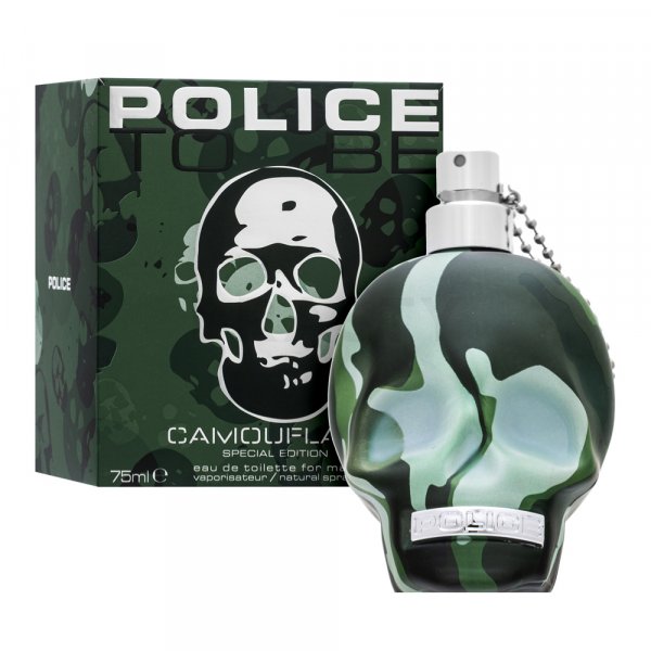 Police To Be Camouflage Eau de Toilette para hombre 75 ml