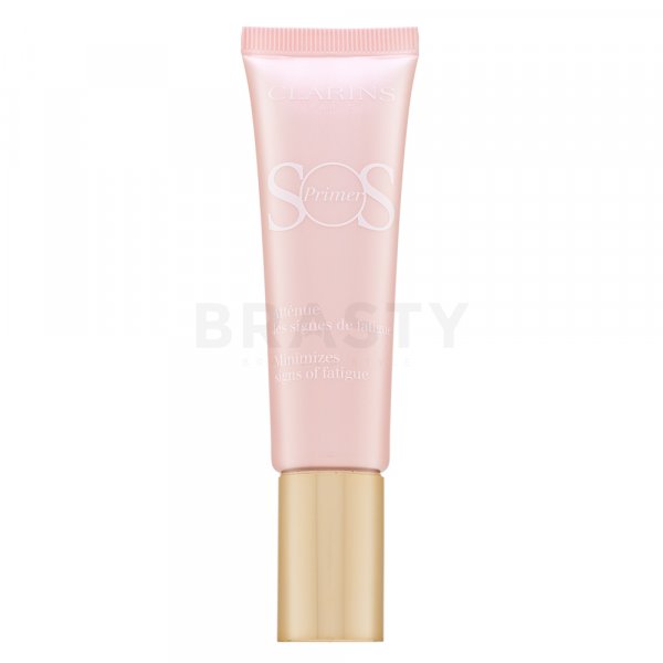 Clarins SOS Primer Minimises Signs of Fatigue podkladová báze proti nedokonalostem pleti 01 Rose 30 ml