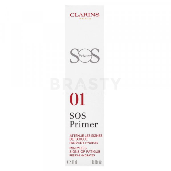 Clarins SOS Primer Minimises Signs of Fatigue podkladová báza proti nedokonalostiam pleti 01 Rose 30 ml