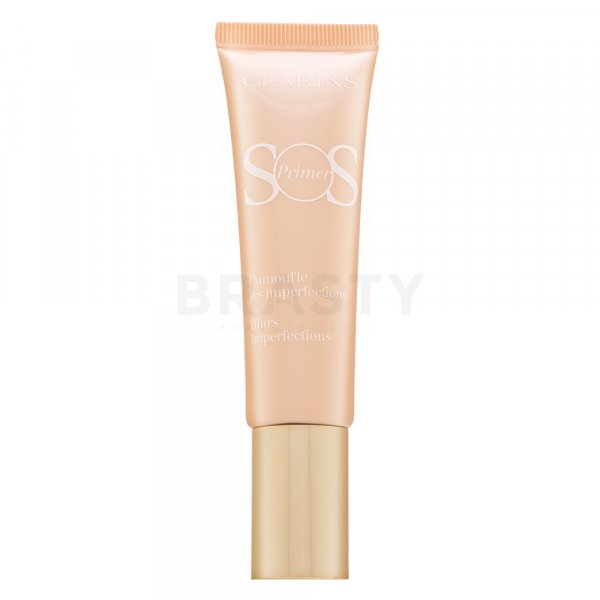 Clarins SOS Primer Blurs Imperfections Egységesítő sminkalap az arcbőr hiányosságai ellen Peach 30 ml