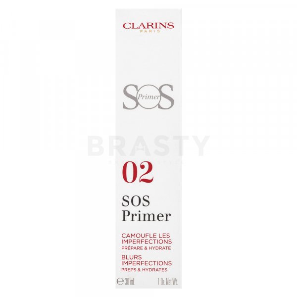 Clarins SOS Primer Blurs Imperfections Primer Make-up Grundierung für Unregelmäßigkeiten der Haut Peach 30 ml