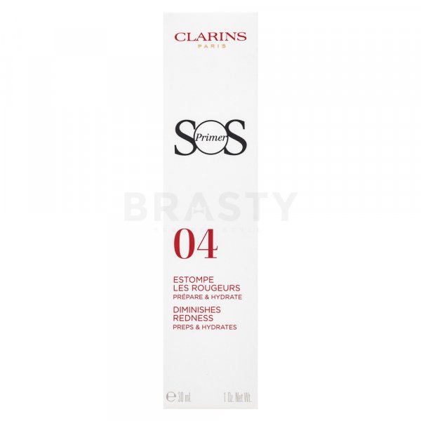 Clarins SOS Primer Diminishes Redness baza pentru machiaj împotriva imperfecțiunilor pielii Green 30 ml