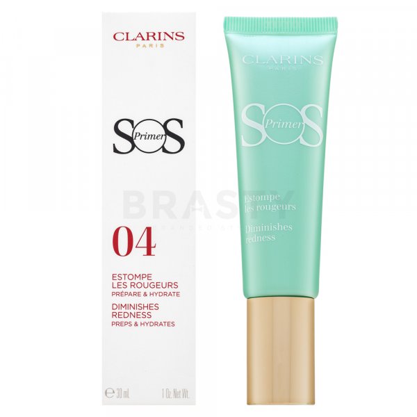 Clarins SOS Primer Diminishes Redness baza pentru machiaj împotriva imperfecțiunilor pielii Green 30 ml
