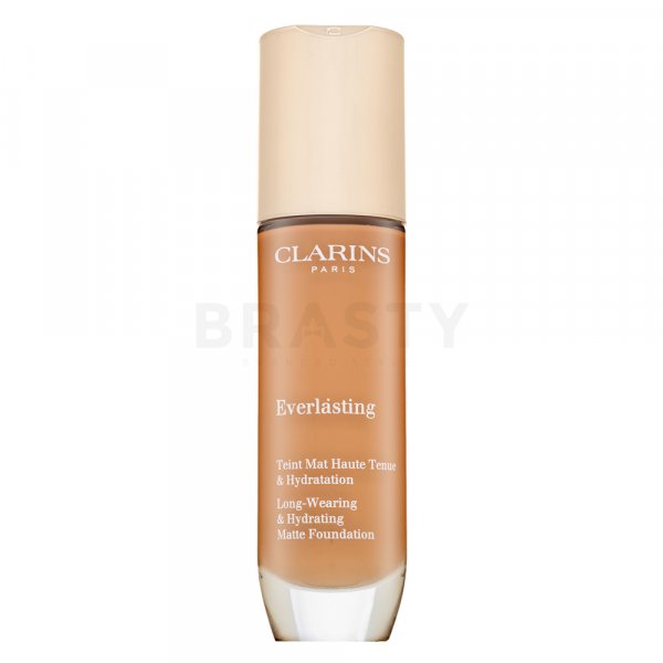 Clarins Everlasting Long-Wearing & Hydrating Matte Foundation дълготраен фон дьо тен за матов ефект 112.5W 30 ml