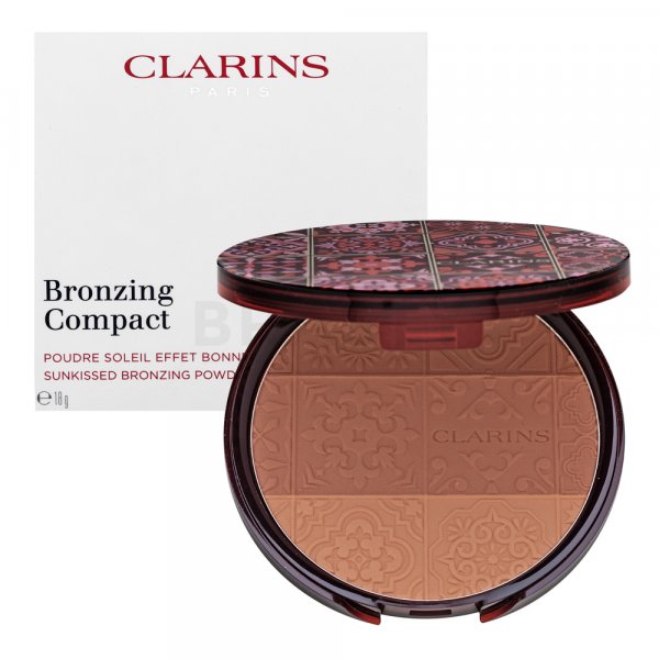 Clarins Summer Bronzing & Blush Limited Edition Compact púder so zmatňujúcim účinkom 001 20 g