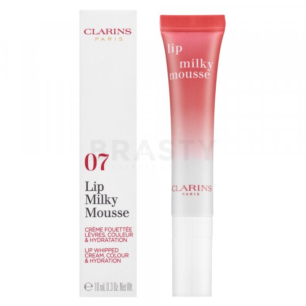 Clarins Lip Milky Mousse nourishing lip balm with moisturizing effect 07 Milky Lilac Pink 10 ml