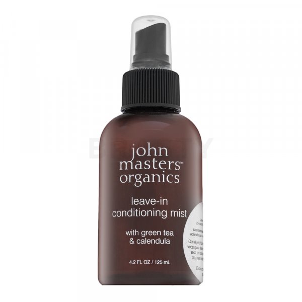John Masters Organics Green Tea & Calendula Leave-In Conditioning Mist bezoplachová starostlivosť pre spevnenie vlasov 125 ml