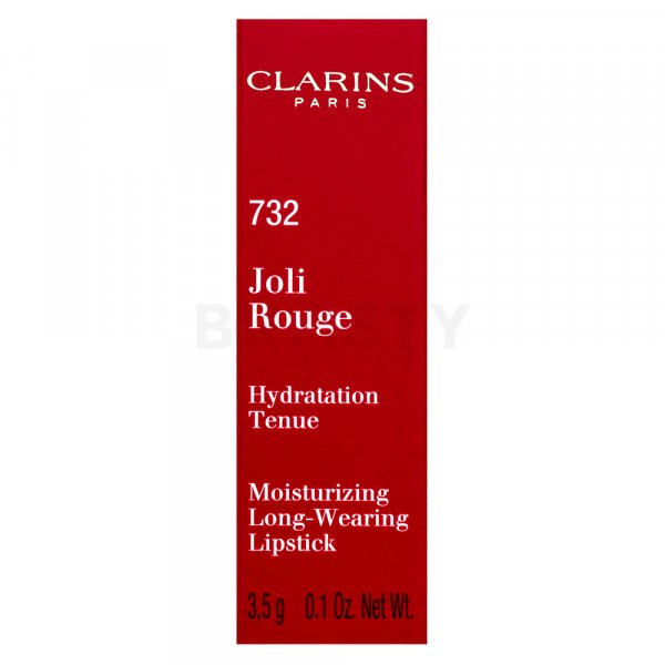 Clarins Joli Rouge dlouhotrvající rtěnka s hydratačním účinkem 732 Grenadine 3,5 g