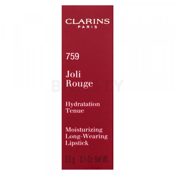 Clarins Joli Rouge dlouhotrvající rtěnka s hydratačním účinkem 759 Nude Wood 3,5 g
