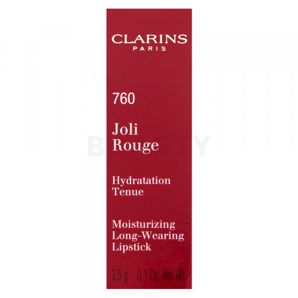 Clarins Joli Rouge dlhotrvajúci rúž s hydratačným účinkom 760 Pink Cranberry 3,5 g