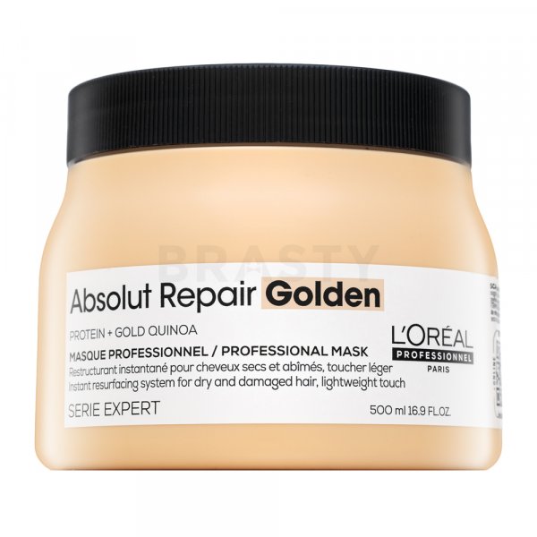 L´Oréal Professionnel Série Expert Absolut Repair Gold Quinoa + Protein Golden Masque vyživující maska pro velmi poškozené vlasy 500 ml
