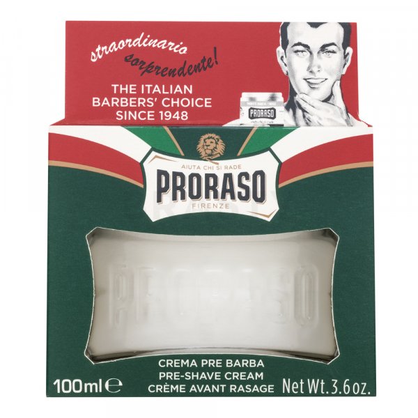 Proraso Refreshing Pre-Shave Cream krém na holení pro muže 100 ml