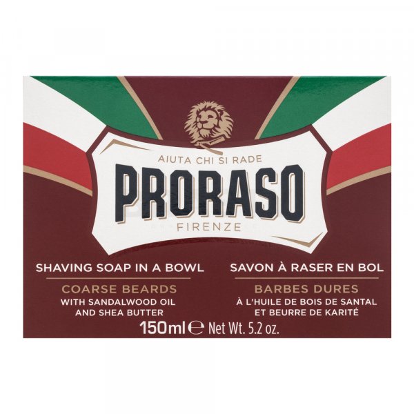 Proraso Shaving Soap Coarse Beards Rasierseife für harte Barthaare 150 ml