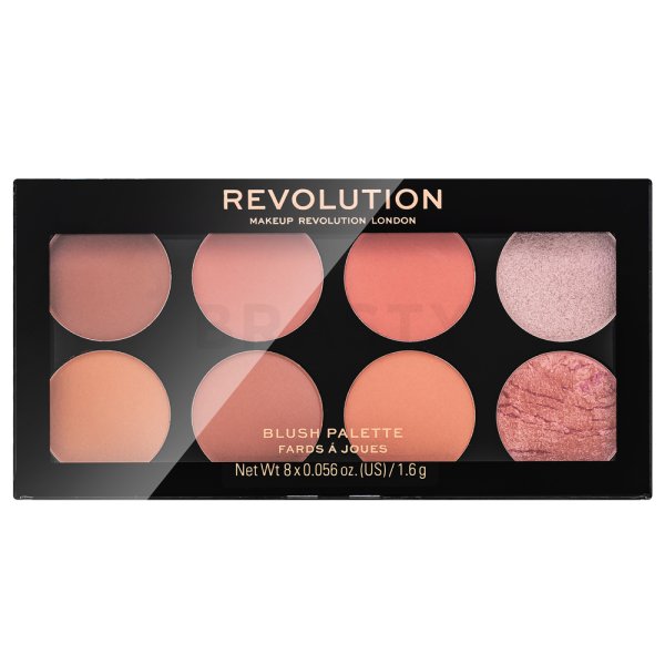 Makeup Revolution Ultra Blush Palette Hot Spice Lidschatten & Kontourpalette 13 g