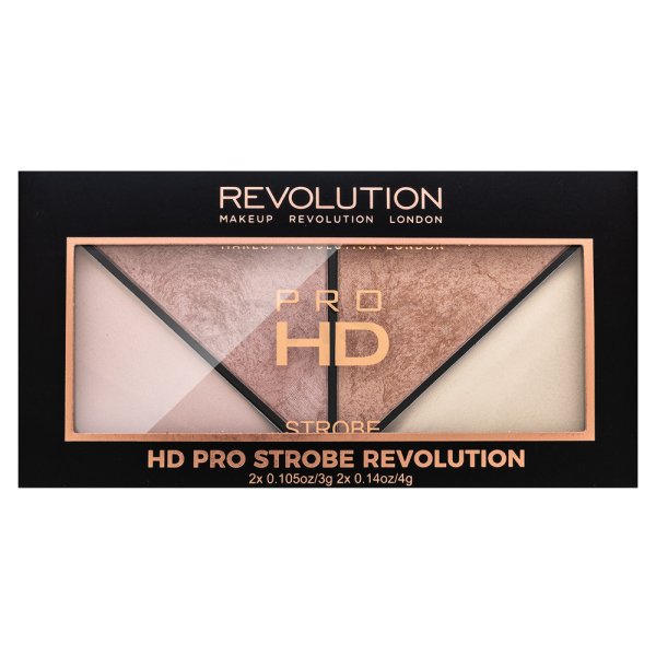 Makeup Revolution Pro HD Strobe Palette multifunkčná paleta 14 g