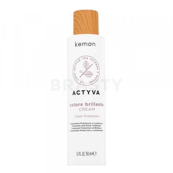 Kemon Actyva Colore Brilliante Cream bezoplachová péče pro barvené vlasy 150 ml