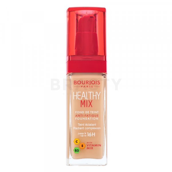 Bourjois Healthy Mix Anti-Fatigue Foundation - 052 Vanille fond de ten lichid pentru o piele luminoasă și uniformă 30 ml