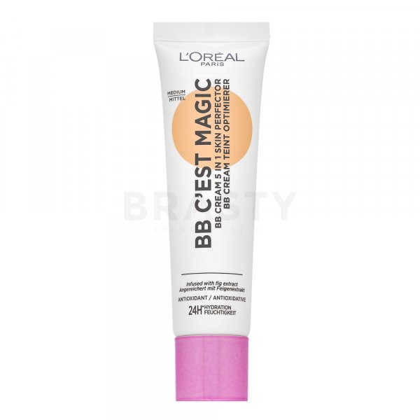 L´Oréal Paris BB C'est Magic Skin Perfector - Medium crema BB para unificar el tono de la piel 30 ml
