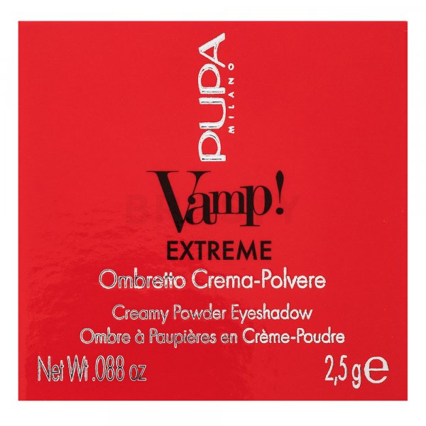 Pupa Vamp! Extreme 002 Extreme Copper oční stíny 2,5 g