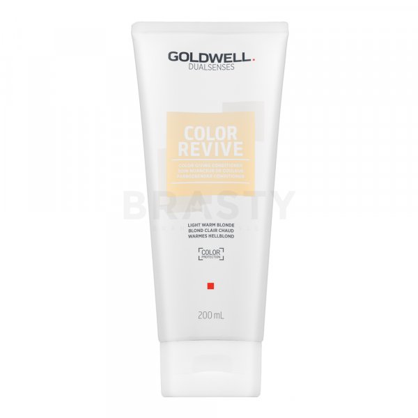 Goldwell Dualsenses Color Revive Conditioner Acondicionador nutritivo Para el renacimiento de tonos cálidos de cabello rubio Light Warm Blonde 200 ml