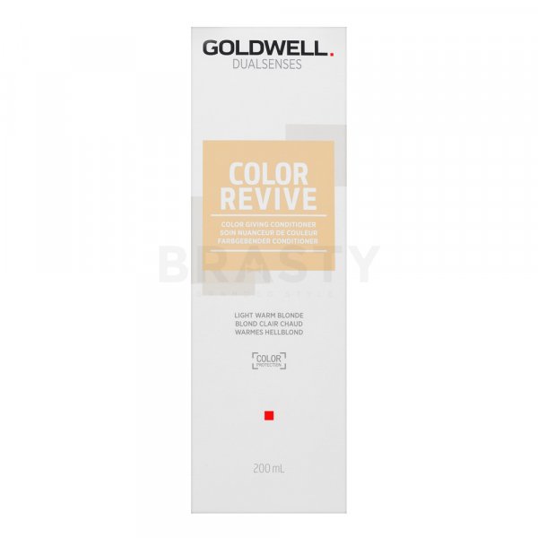 Goldwell Dualsenses Color Revive Conditioner tápláló kondicionáló színfelfrissítő meleg szőke hajárnyalatra Light Warm Blonde 200 ml
