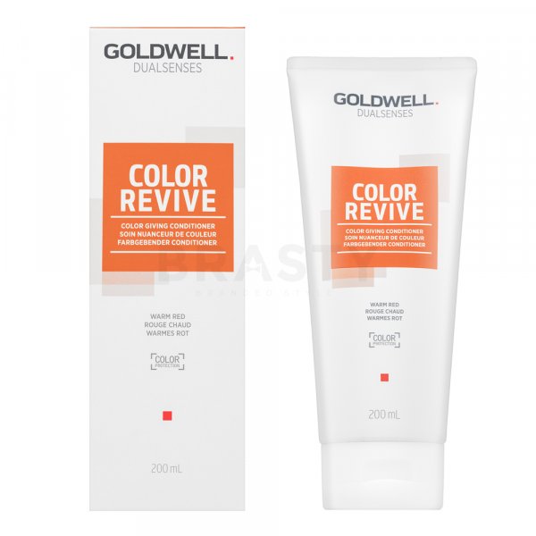 Goldwell Dualsenses Color Revive Conditioner balsam pentru revigorarea nuantelor calde de rosu Warm Red 200 ml