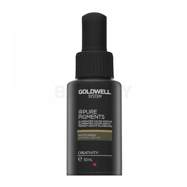 Goldwell System Pure Pigments Elumenated Color Additive pigmented hair drops Matte Green 50 ml