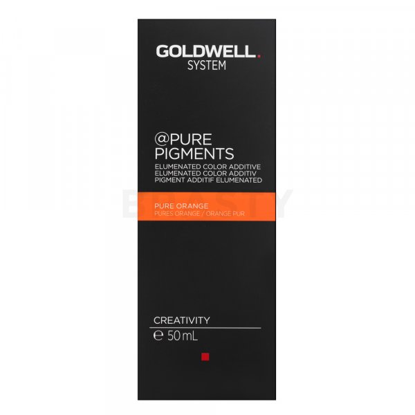 Goldwell System Pure Pigments Elumenated Color Additive koncentrált cseppek színes pigmentekkel Pure Orange 50 ml
