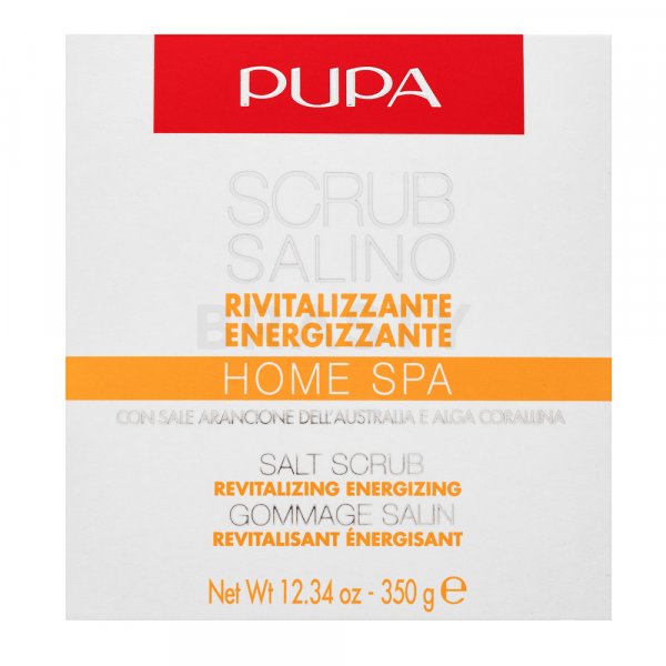 Pupa Revitalizing Energizing Salt Scrub peeling cream with moisturizing effect 350 g