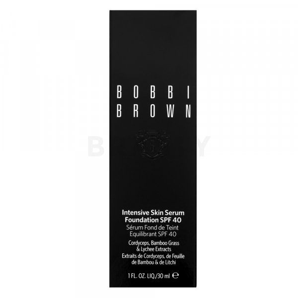 Bobbi Brown Intensive Skin Serum Foundation SPF40 - 36 Cool Sand tekutý make-up pro sjednocenou a rozjasněnou pleť 30 ml