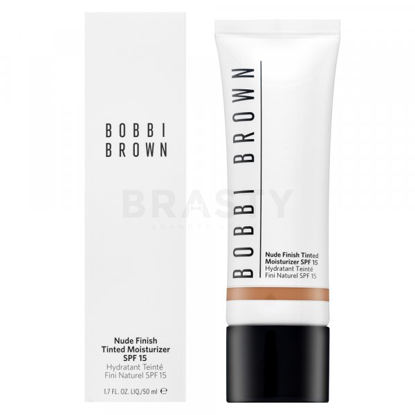 Bobbi Brown Nude Finish Tinted Moisturizer SPF15 - Medium Tint Flüssiges Make Up für eine einheitliche und aufgehellte Gesichtshaut 50 ml