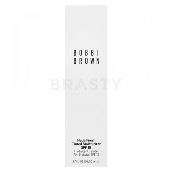 Bobbi Brown Nude Finish Tinted Moisturizer SPF15 - Light Tint Flüssiges Make Up für eine einheitliche und aufgehellte Gesichtshaut 50 ml