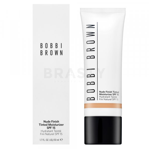Bobbi Brown Nude Finish Tinted Moisturizer SPF15 - Light Tint tekutý make-up pro sjednocenou a rozjasněnou pleť 50 ml
