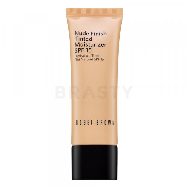 Bobbi Brown Nude Finish Tinted Moisturizer SPF15 - Dark Tint tekutý make-up pro sjednocenou a rozjasněnou pleť 50 ml