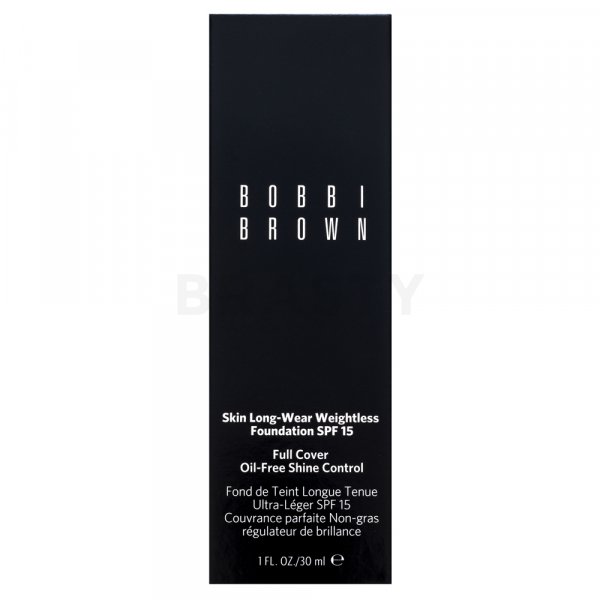 Bobbi Brown Skin Long-Wear Weightless Foundation SPF15 - Warm Natural dlouhotrvající make-up 30 ml