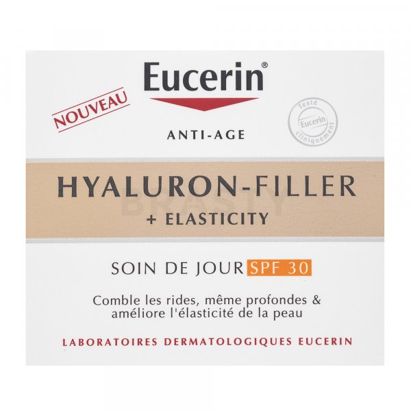 Eucerin Hyaluron-Filler + Elasticity Day Care SPF30 cremă hrănitoare anti riduri 50 ml