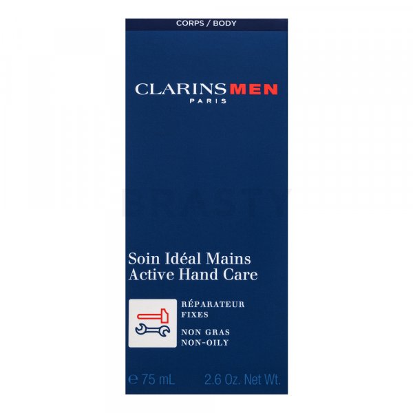 Clarins Men Active Hand Care crema de manos Para hombres 75 ml
