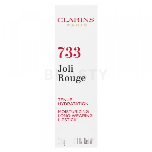 Clarins Joli Rouge dlouhotrvající rtěnka s hydratačním účinkem 733 Soft Plum 3,5 g